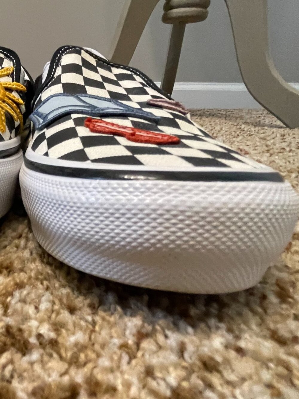 Vans x Skateistan Skate Slip-on, Men's Size 8, Embroidered Patches - Picture 11 of 11